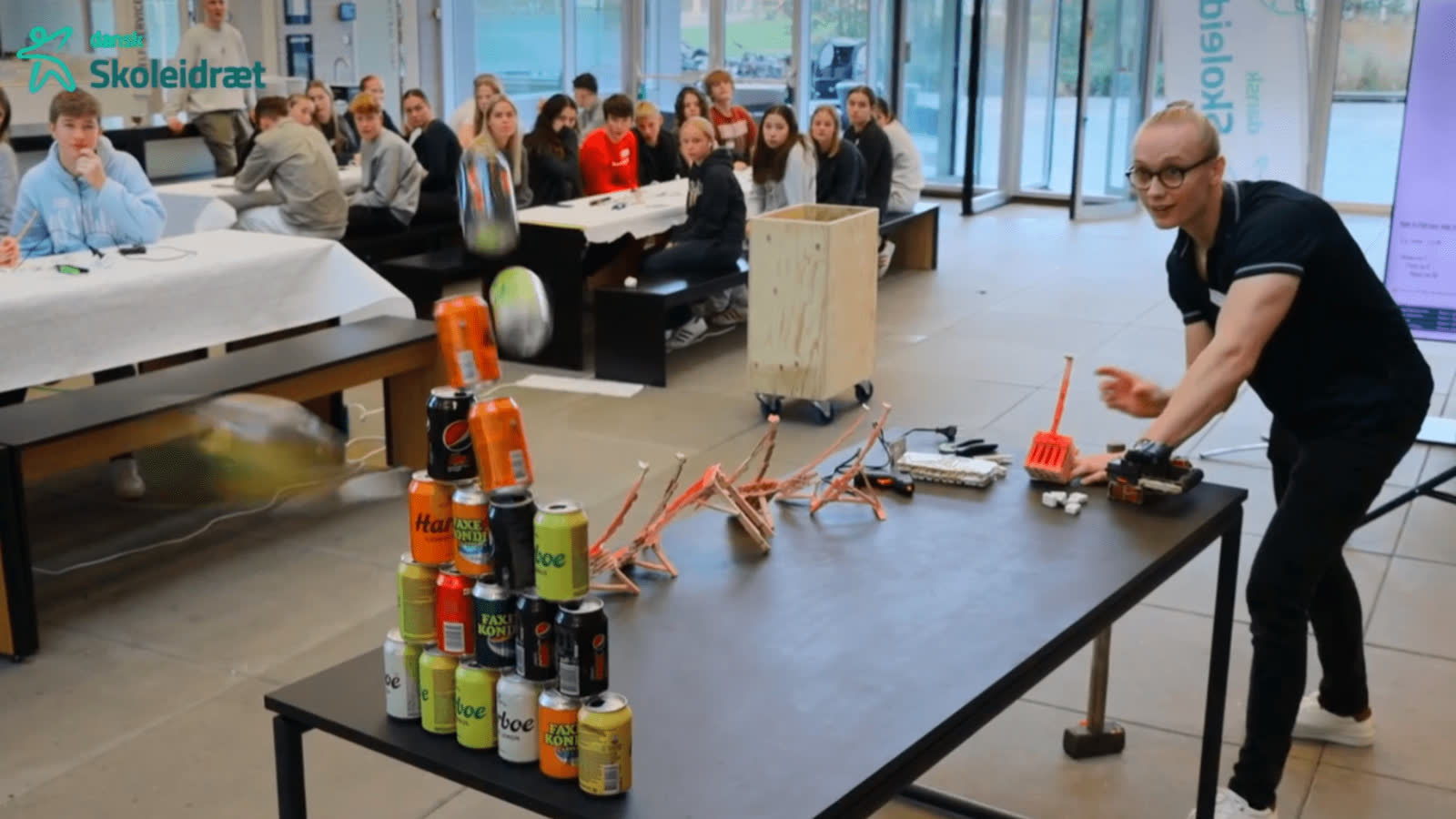 Katapult-workshop for Dansk Skoleidræt